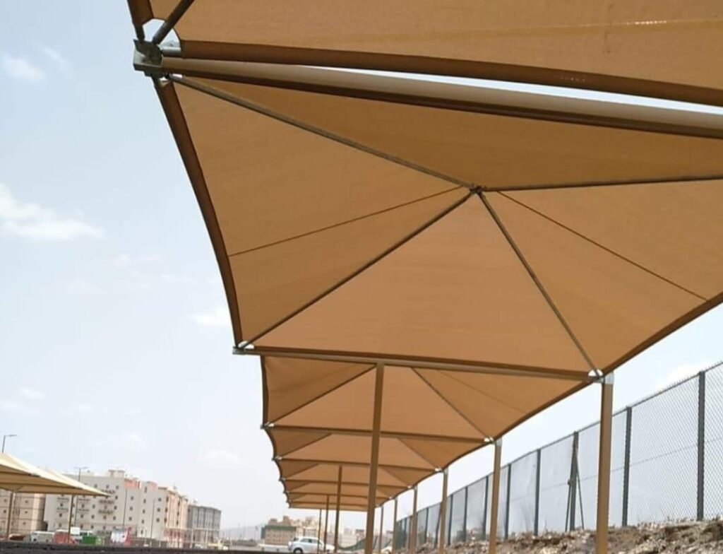تركيب مظلات مواقف سيارات