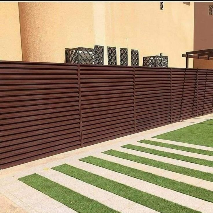 سواتر شرائح بديل الخشب